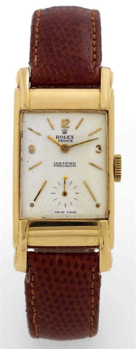 SIGNED ROLEX, PRINCE, REF. 3937, CIRCA 1930 